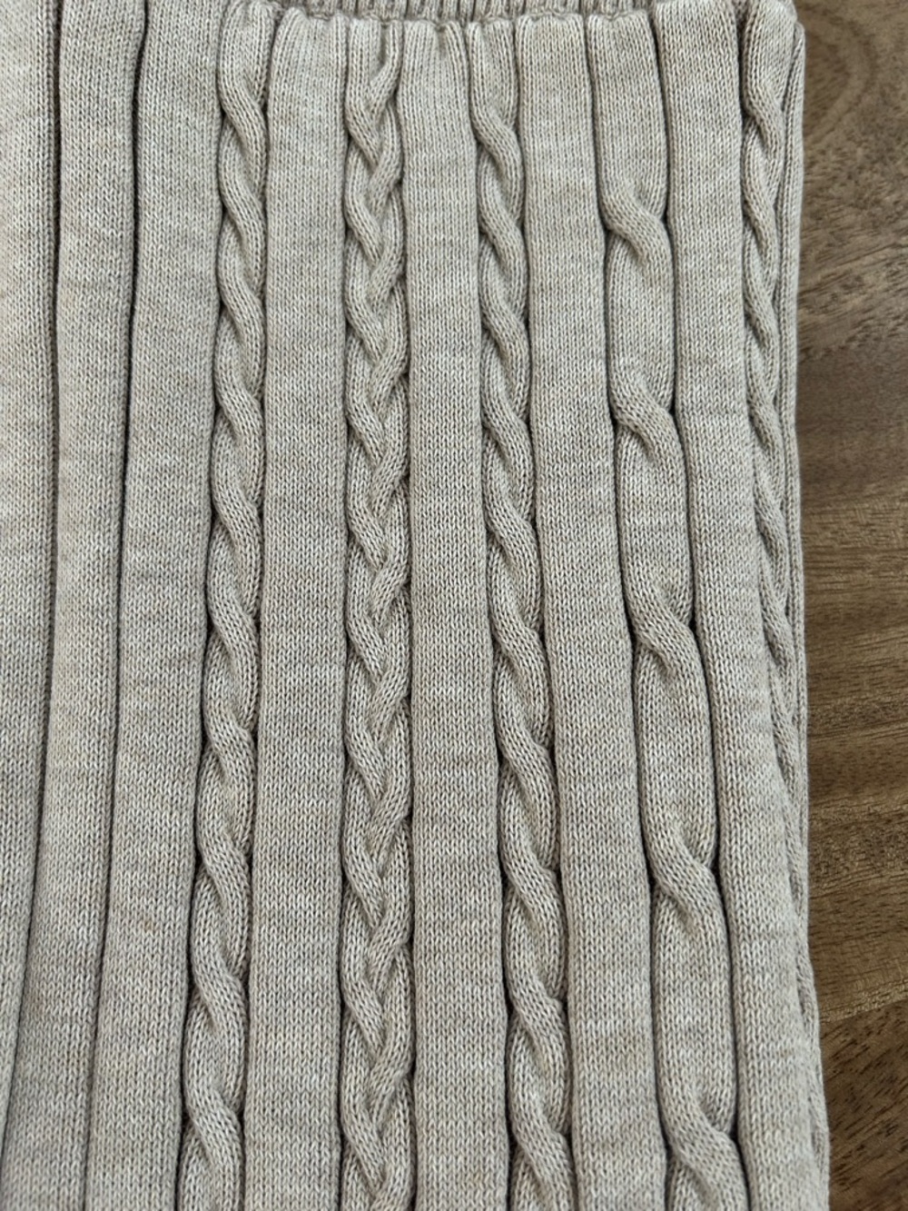 Gymshark Beige Ribbed Knit Pants - Picture 8 of 8